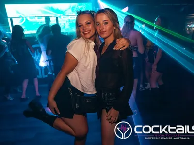 A professional photo of guests enjoying themselves at Cocktails Nightclub from our gallery.