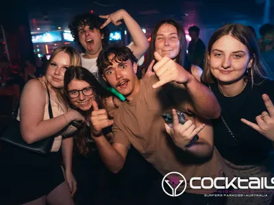 A professional photo of guests enjoying themselves at Cocktails Nightclub from our gallery.