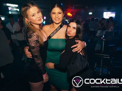 A professional photo of guests enjoying themselves at Cocktails Nightclub from our gallery.