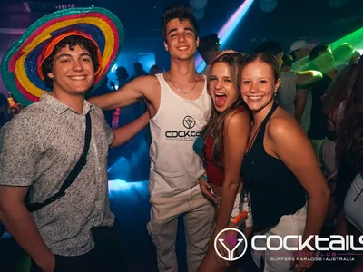 A professional photo of guests enjoying themselves at Cocktails Nightclub from our gallery.