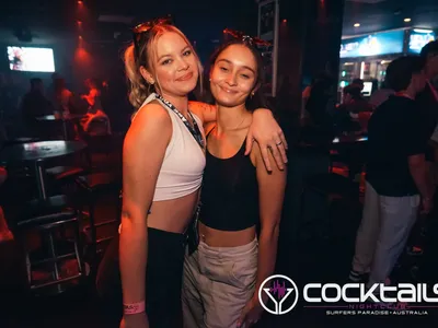 A professional photo of guests enjoying themselves at Cocktails Nightclub from our gallery.