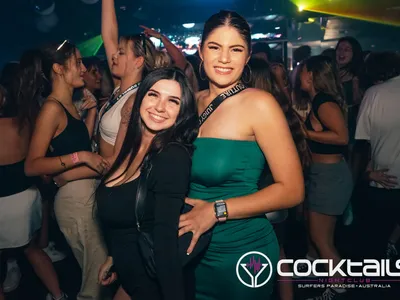 A professional photo of guests enjoying themselves at Cocktails Nightclub from our gallery.