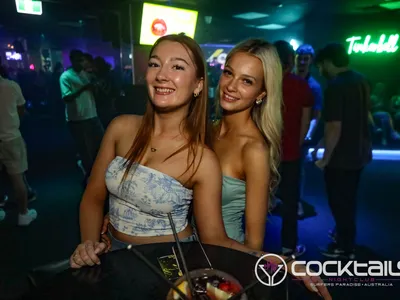 A professional photo of guests enjoying themselves at Cocktails Nightclub from our gallery.