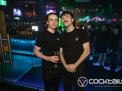 A professional photo of guests enjoying themselves at Cocktails Nightclub from our gallery.