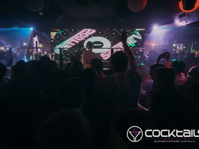 A professional photo of guests enjoying themselves at Cocktails Nightclub from our gallery.