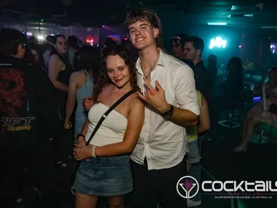 A professional photo of guests enjoying themselves at Cocktails Nightclub from our gallery.