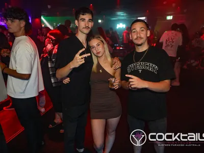 A professional photo of guests enjoying themselves at Cocktails Nightclub from our gallery.