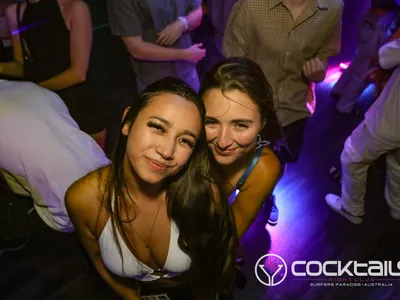 A professional photo of guests enjoying themselves at Cocktails Nightclub from our gallery.