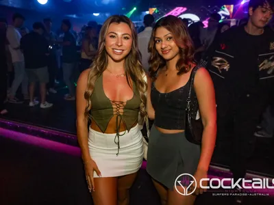 A professional photo of guests enjoying themselves at Cocktails Nightclub from our gallery.