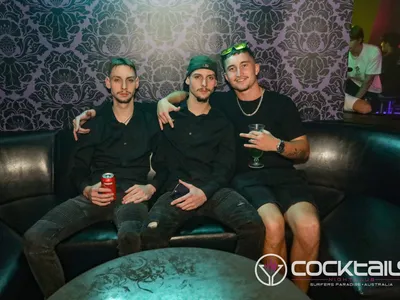 A professional photo of guests enjoying themselves at Cocktails Nightclub from our gallery.