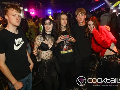 A professional photo of guests enjoying themselves at Cocktails Nightclub from our gallery.