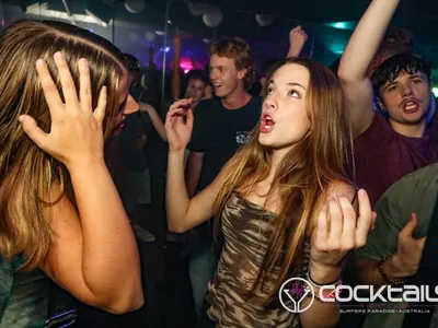 A professional photo of guests enjoying themselves at Cocktails Nightclub from our gallery.