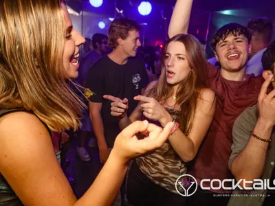 A professional photo of guests enjoying themselves at Cocktails Nightclub from our gallery.