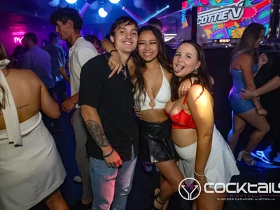 A professional photo of guests enjoying themselves at Cocktails Nightclub from our gallery.