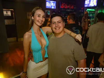 A professional photo of guests enjoying themselves at Cocktails Nightclub from our gallery.