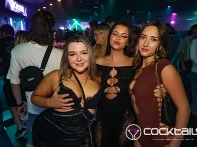 A professional photo of guests enjoying themselves at Cocktails Nightclub from our gallery.