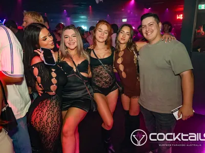 A professional photo of guests enjoying themselves at Cocktails Nightclub from our gallery.