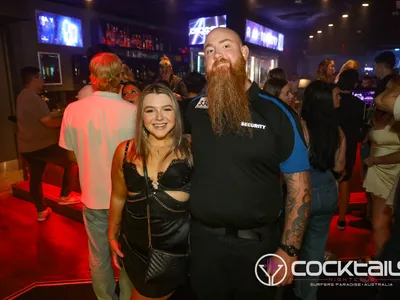 A professional photo of guests enjoying themselves at Cocktails Nightclub from our gallery.