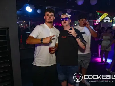 A professional photo of guests enjoying themselves at Cocktails Nightclub from our gallery.