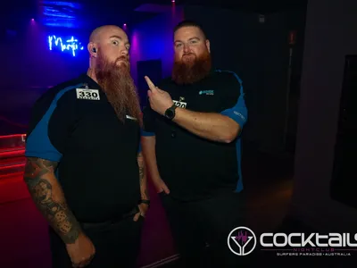 A professional photo of guests enjoying themselves at Cocktails Nightclub from our gallery.