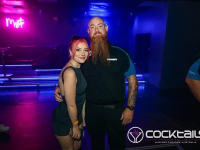 A professional photo of guests enjoying themselves at Cocktails Nightclub from our gallery.