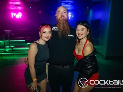 A professional photo of guests enjoying themselves at Cocktails Nightclub from our gallery.