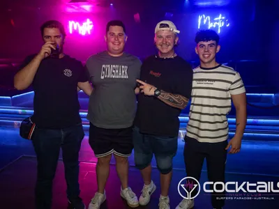 A professional photo of guests enjoying themselves at Cocktails Nightclub from our gallery.