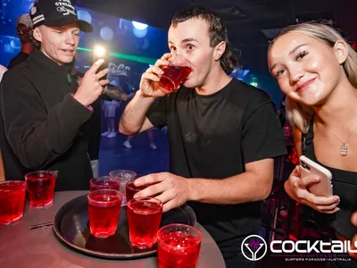 A professional photo of guests enjoying themselves at Cocktails Nightclub from our gallery.