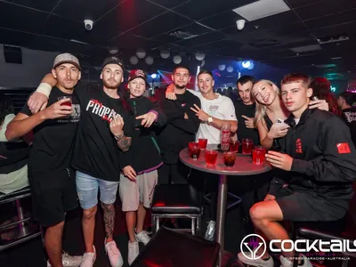 A professional photo of guests enjoying themselves at Cocktails Nightclub from our gallery.