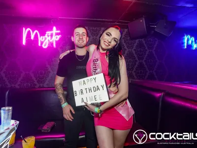 A professional photo of guests enjoying themselves at Cocktails Nightclub from our gallery.