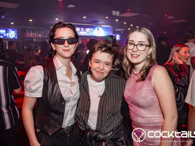 A professional photo of guests enjoying themselves at Cocktails Nightclub from our gallery.