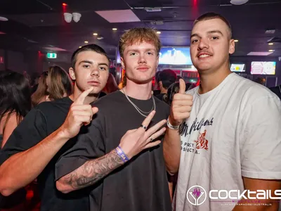 A professional photo of guests enjoying themselves at Cocktails Nightclub from our gallery.