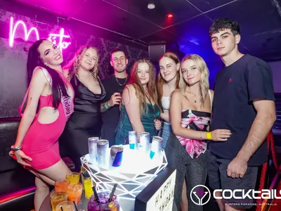 A professional photo of guests enjoying themselves at Cocktails Nightclub from our gallery.