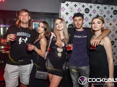 A professional photo of guests enjoying themselves at Cocktails Nightclub from our gallery.