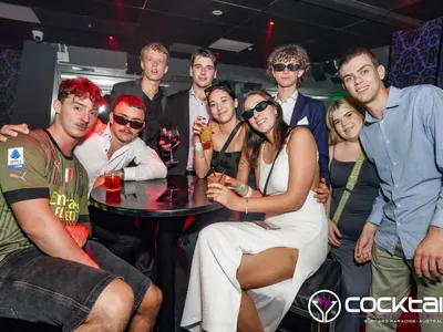 A professional photo of guests enjoying themselves at Cocktails Nightclub from our gallery.