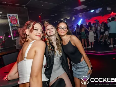 A professional photo of guests enjoying themselves at Cocktails Nightclub from our gallery.