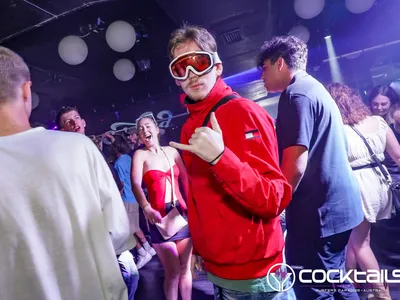 A professional photo of guests enjoying themselves at Cocktails Nightclub from our gallery.