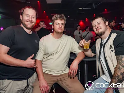 A professional photo of guests enjoying themselves at Cocktails Nightclub from our gallery.