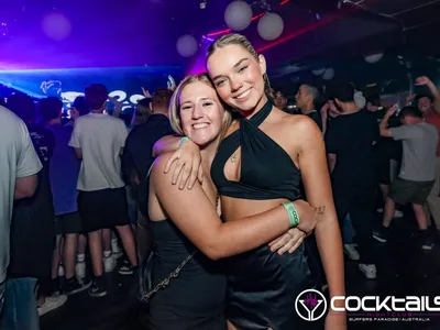 A professional photo of guests enjoying themselves at Cocktails Nightclub from our gallery.