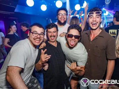 A professional photo of guests enjoying themselves at Cocktails Nightclub from our gallery.