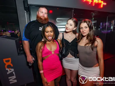 A professional photo of guests enjoying themselves at Cocktails Nightclub from our gallery.