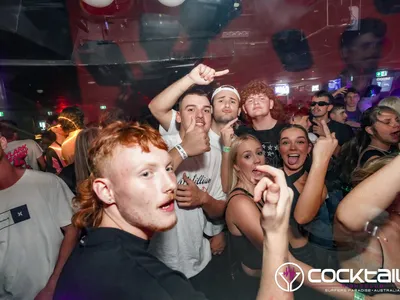 A professional photo of guests enjoying themselves at Cocktails Nightclub from our gallery.