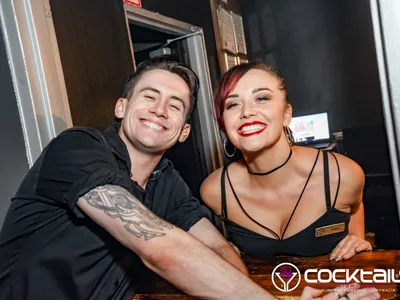 A professional photo of guests enjoying themselves at Cocktails Nightclub from our gallery.