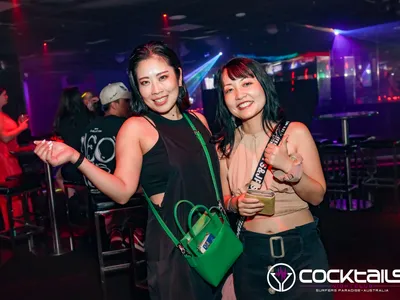 A professional photo of guests enjoying themselves at Cocktails Nightclub from our gallery.