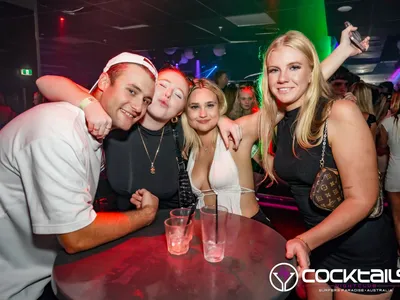 A professional photo of guests enjoying themselves at Cocktails Nightclub from our gallery.