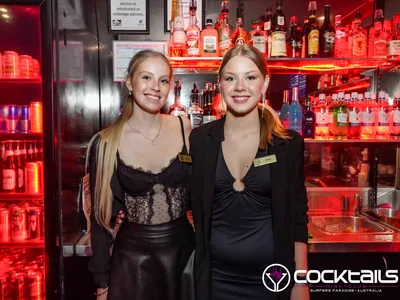 A professional photo of guests enjoying themselves at Cocktails Nightclub from our gallery.