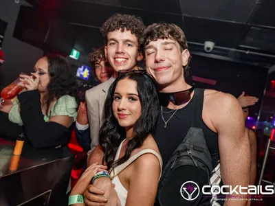 A professional photo of guests enjoying themselves at Cocktails Nightclub from our gallery.