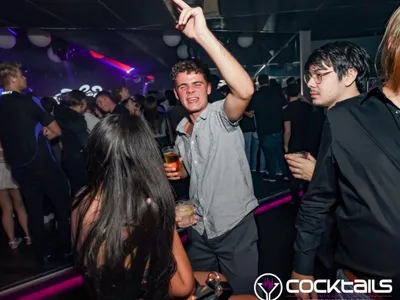 A professional photo of guests enjoying themselves at Cocktails Nightclub from our gallery.