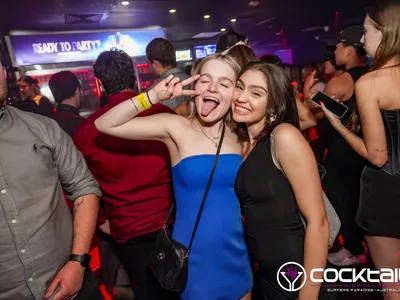 A professional photo of guests enjoying themselves at Cocktails Nightclub from our gallery.