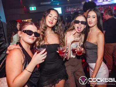 A professional photo of guests enjoying themselves at Cocktails Nightclub from our gallery.